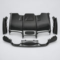 4-Piece Rear Diffuser — BMW M3 / M4 (F80 / F82)