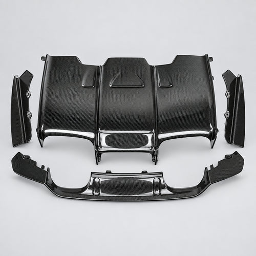 4-Piece Rear Diffuser — BMW M3 / M4 (F80 / F82)
