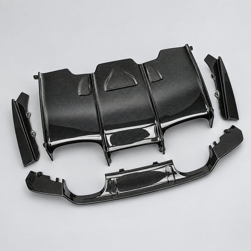 4-Piece Rear Diffuser — BMW M3 / M4 (F80 / F82)