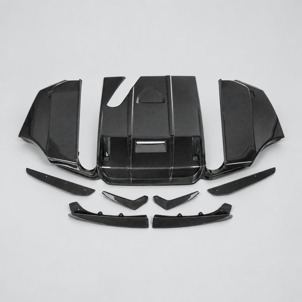 9-Piece Rear Diffuser Kit — BMW 3 Series M Sport (F30)