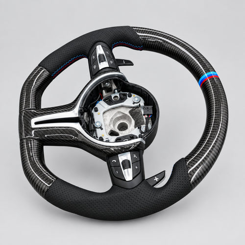 Carbon Fiber Steering Wheel — BMW 5 / 6 / 7 Series (F10 / F06 / F01)