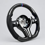 Carbon Fiber Steering Wheel — BMW 5 / 6 / 7 Series (F10 / F06 / F01)