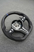 Flat-Bottom Carbon Steering Wheel — BMW F-Series (F30 / F80 / F82 / F87 & more)