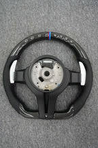 Flat-Bottom Carbon Steering Wheel — BMW F-Series (F30 / F80 / F82 / F87 & more)