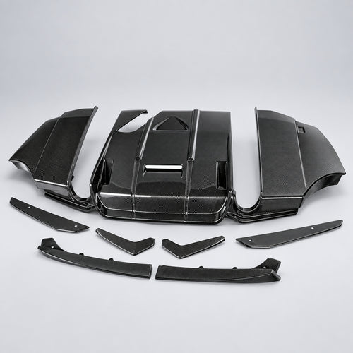 9-Piece Rear Diffuser Kit — BMW 3 Series M Sport (F30)