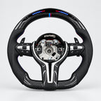 LED Carbon Steering Wheel — BMW 3 Series / M2 / M3 / M4 (F30 / F87 / F80 / F82)