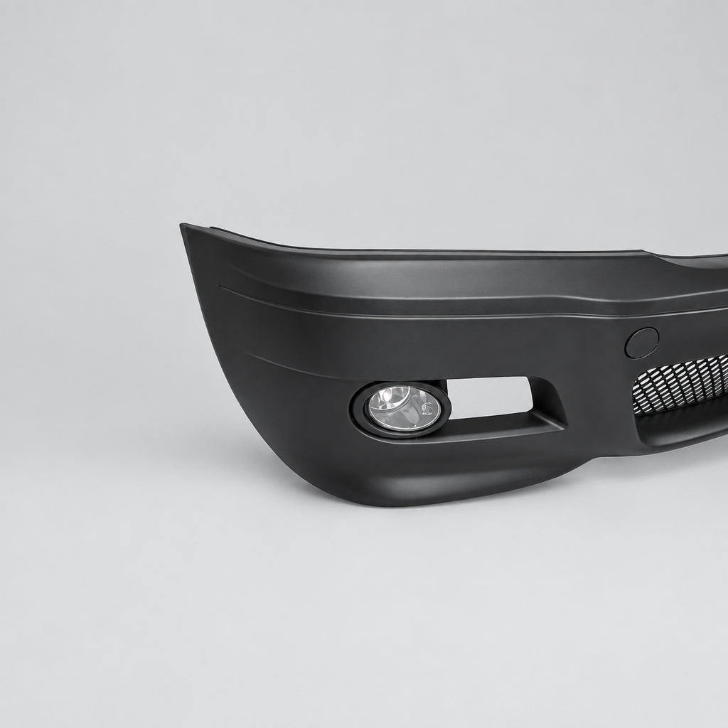 M3-Style Front Bumper with Fog Lights — BMW 3 Series Sedan (E46)
