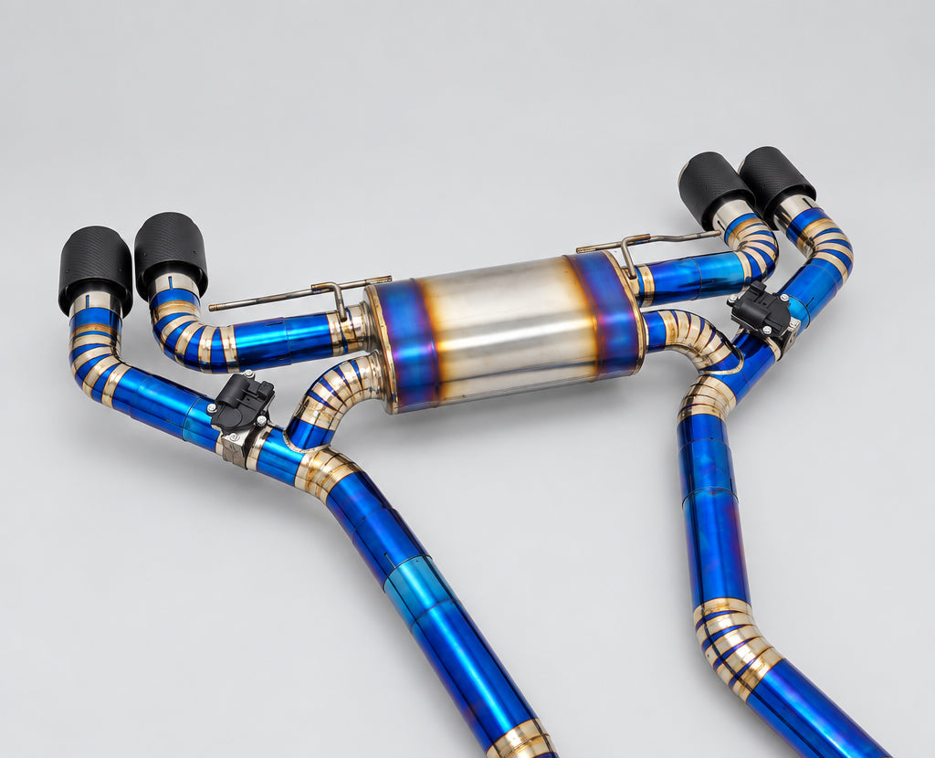 Titanium Valved Cat-Back Exhaust — BMW M240i / M340i / M440i (G42 / G20 / G22)