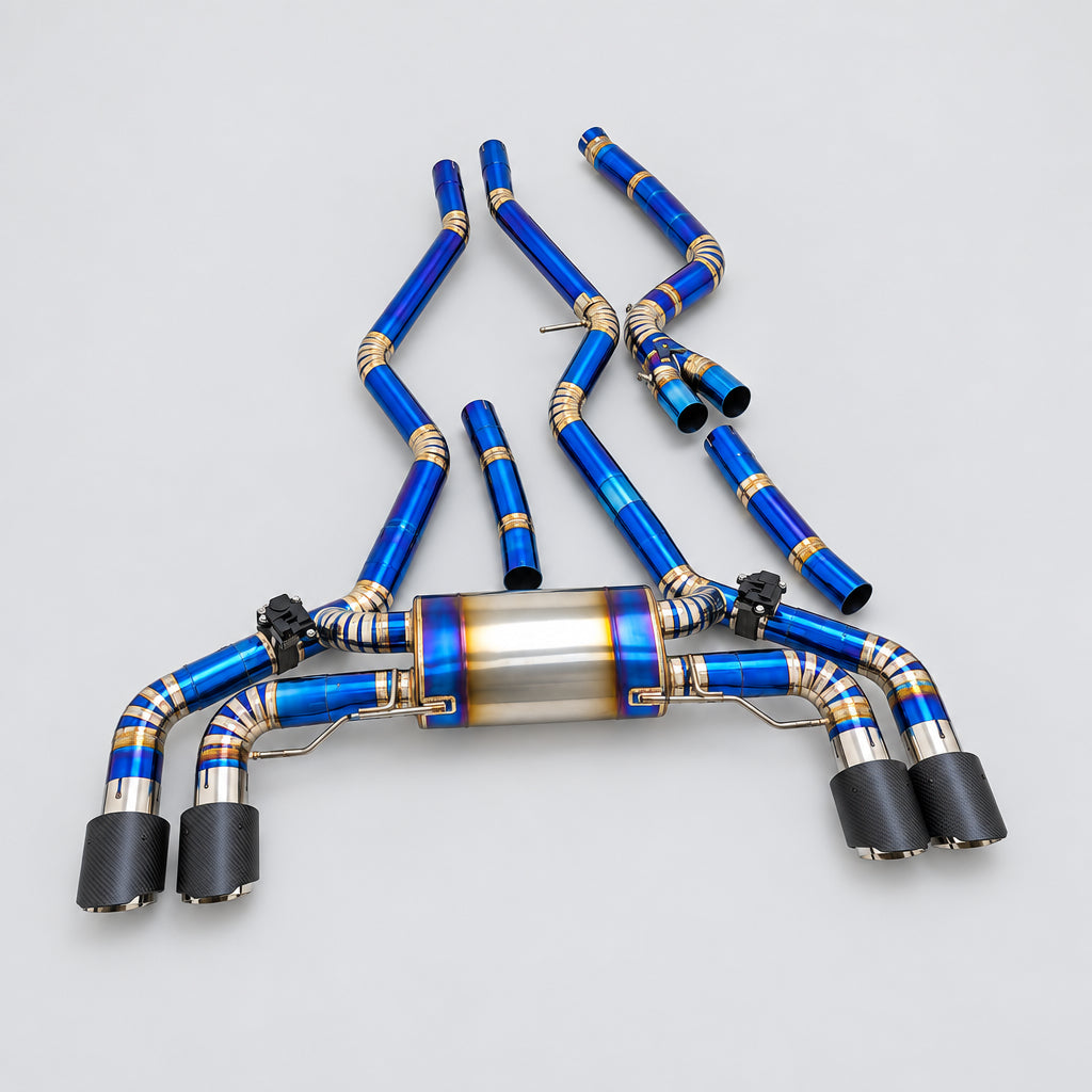 Titanium Valved Cat-Back Exhaust — BMW M240i / M340i / M440i (G42 / G20 / G22)