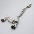 Valved Cat-Back Exhaust with Midpipe — BMW M2 Competition (F87)