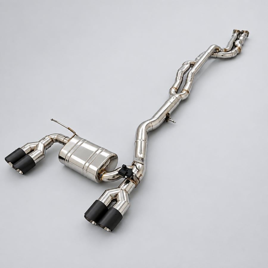 Valved Cat-Back Exhaust with Midpipe — BMW M2 Competition (F87)