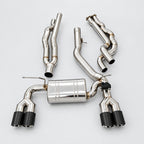 Valved Cat-Back Exhaust with Midpipe — BMW M2 Competition (F87)