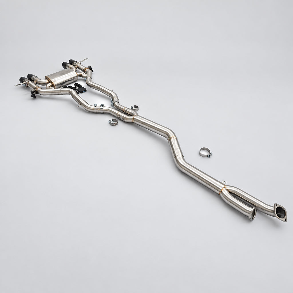 Valved Cat-Back Exhaust with Midpipe — BMW M2 (G87)